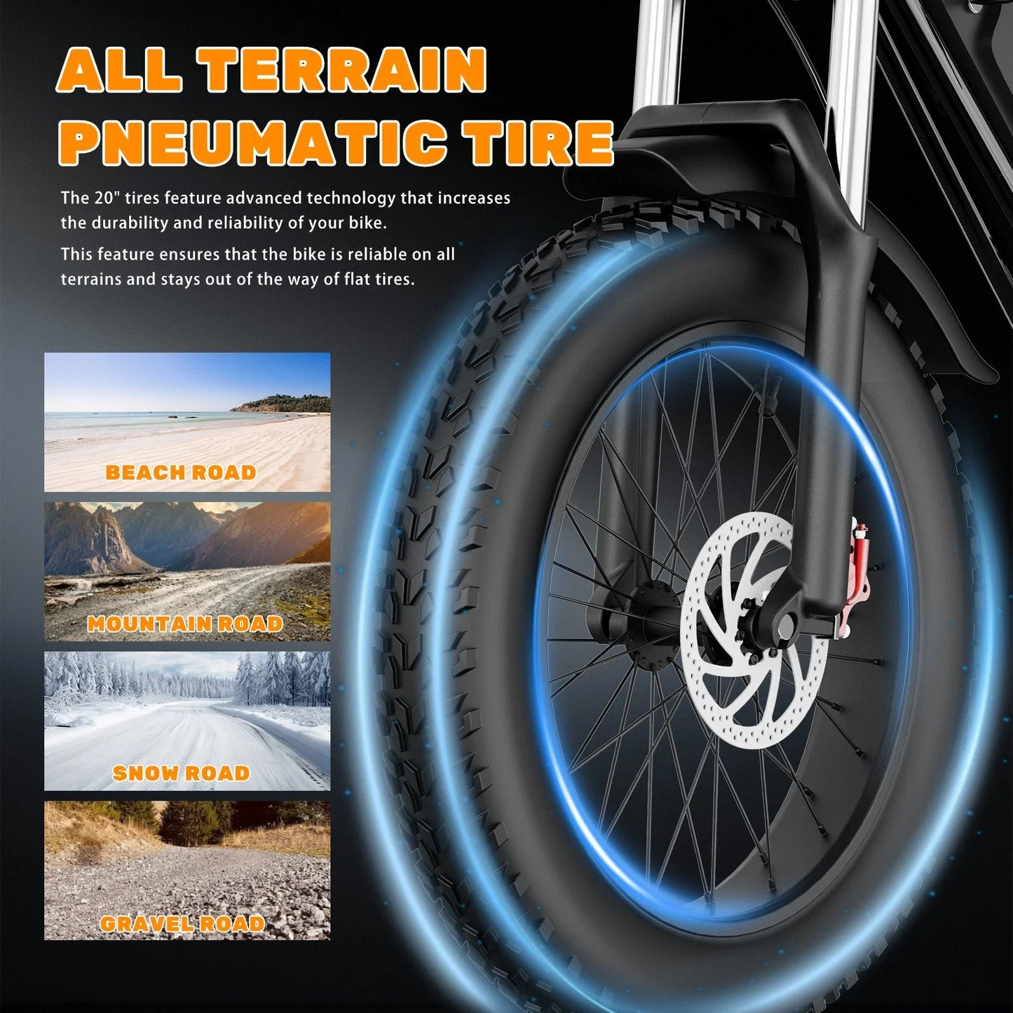 Ridstar 3000W Dual Battery Electric Bike for Adults