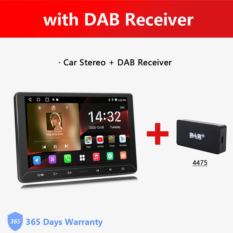 Atoto Android Car Stereo Bluetooth Apple CarPlay Android Auto