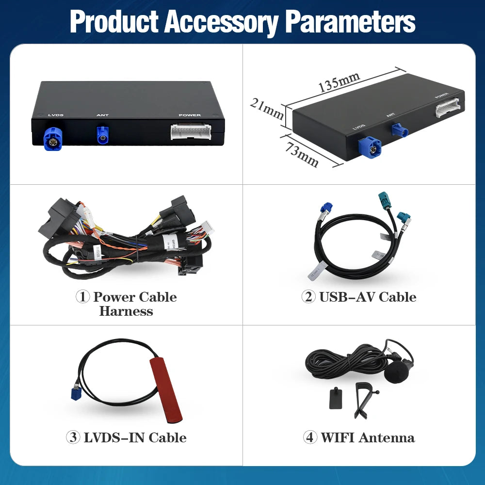 Autotop Wireless CarPlay Module For Audi A3 Q2 MIB2 Android