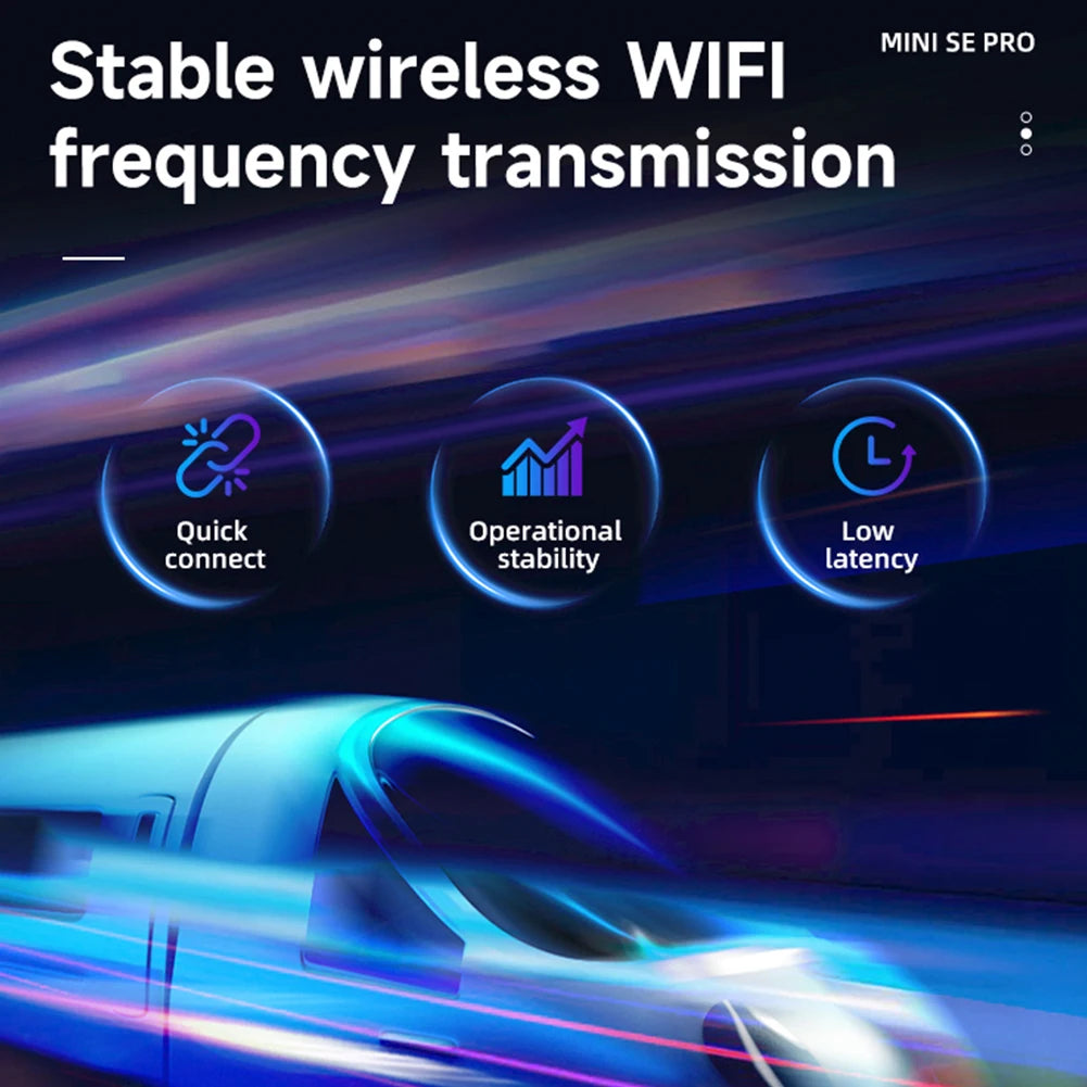 APWIKOGER 2 in 1 Wireless CarPlay Android Auto Adapter for Wired Cars