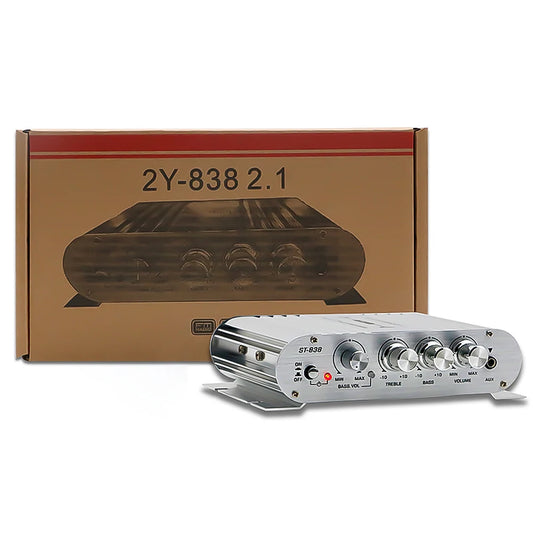 Vakind ST838 2.1 Channel Power Amplifier HiFi Bass