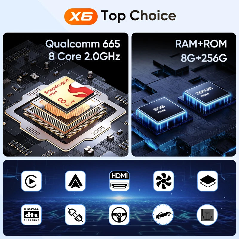 Ainavi Wireless CarPlay Android Auto Car Stereo Toyota Corolla E210