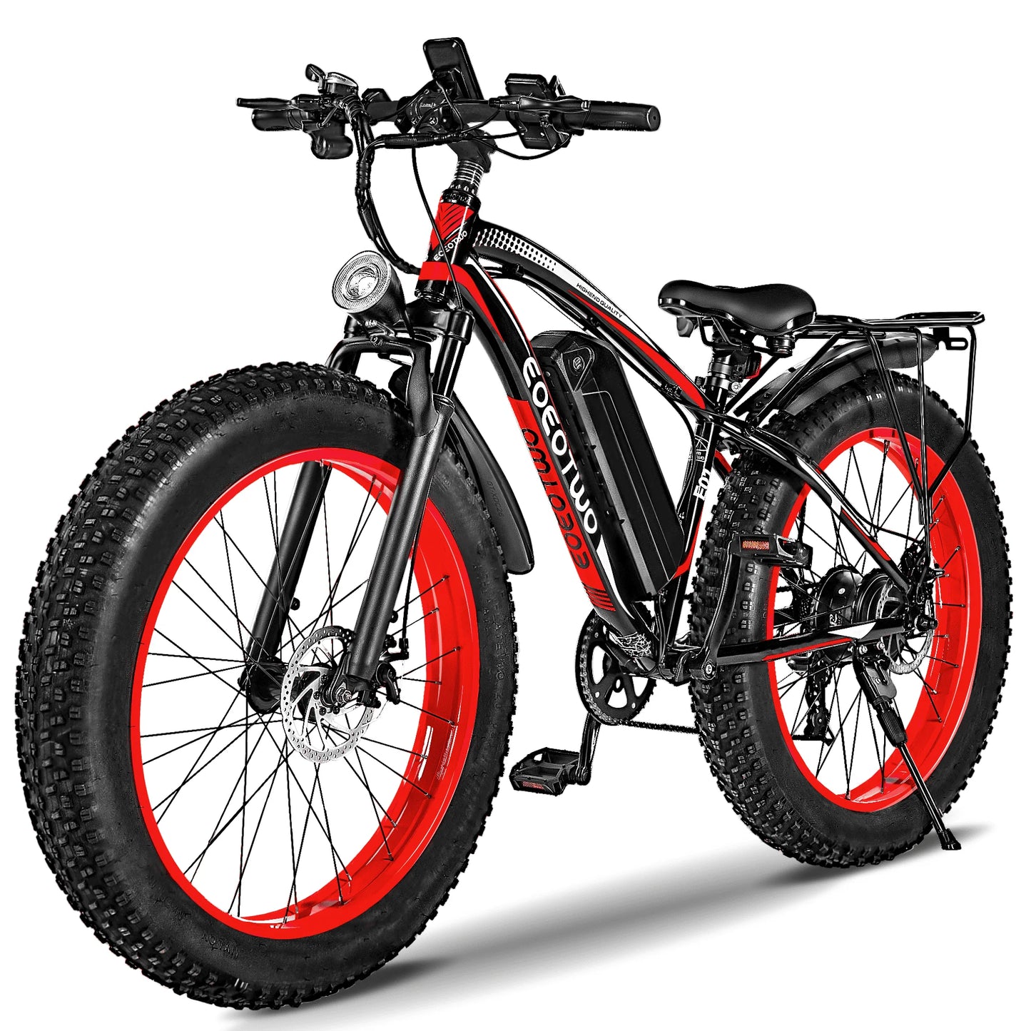 EOEOTWO E01 Electric Mountain Fat Tire Bike 1500W Peak