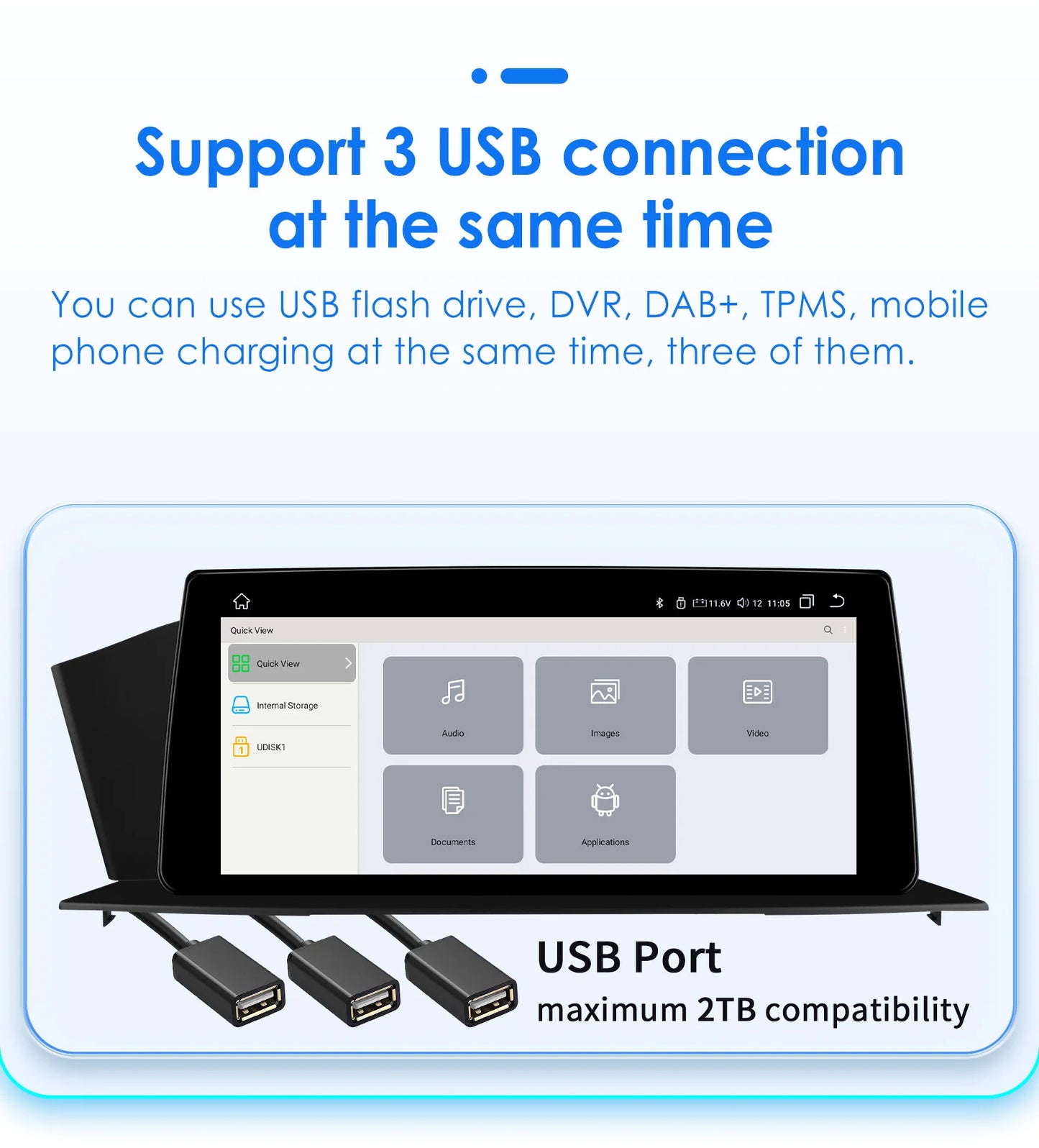 HIZPO Android Auto CarPlay Screen For Honda Accord Radio GPS DSP BT 4G