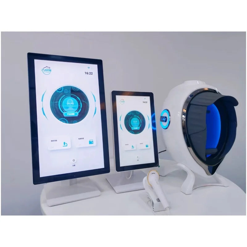 BOMPC Portable 3D AI UV RGB Skin Analyzer Facial Scanner