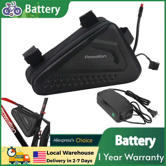 48V Ebike Triangle Battery Case Waterproof With 10Ah 13Ah 20Ah