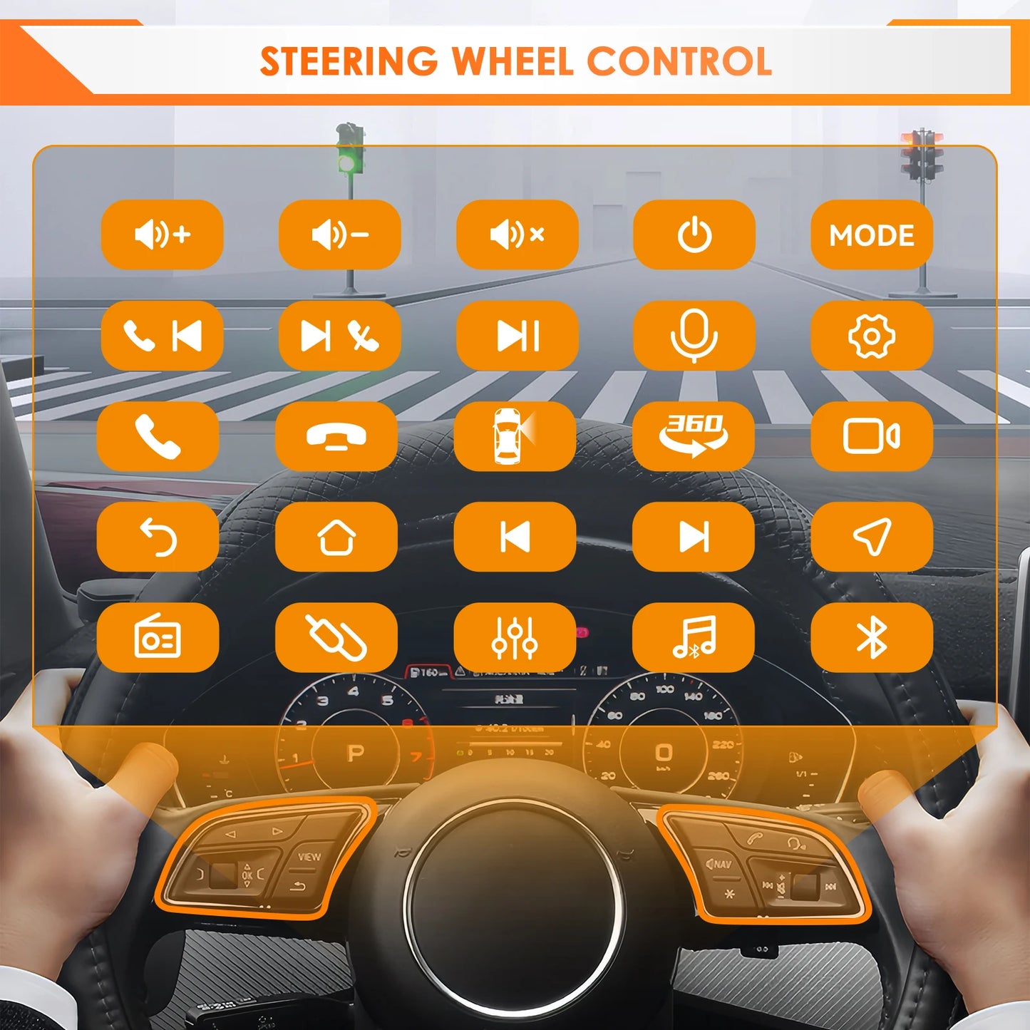 OSSURE Android 14 Car Stereo Nissan Qashqai J11 2DIN