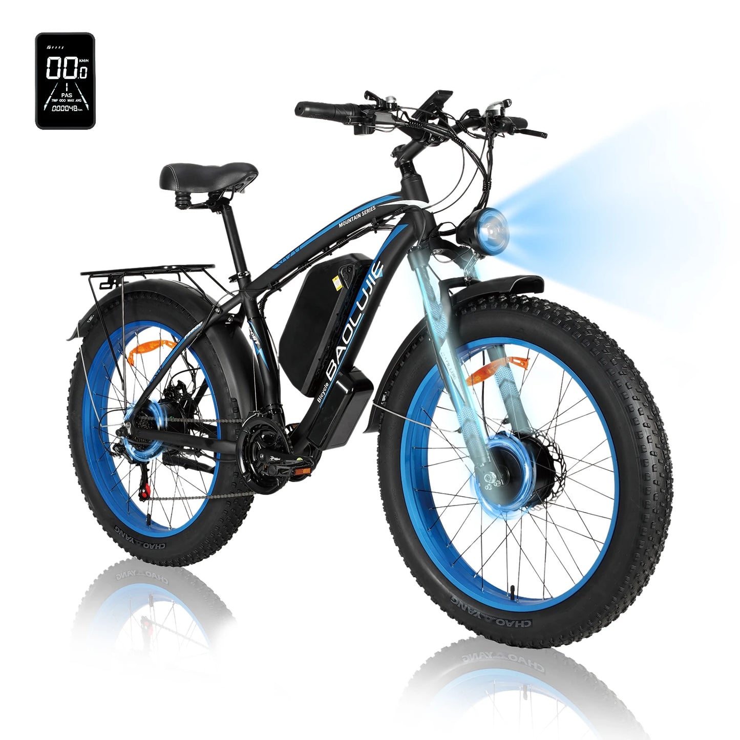Baolujie DM01 Electric Bicycle 60V 42 MPH Max Speed EBike